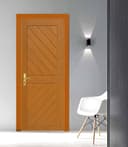 Premium WPC Door with Dual Chevron Panels - Image 2