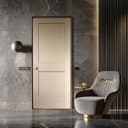 Premium WPC Door with Three-Panel Minimalist Design - Image 2